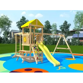 Детская площадка IgraGrad Крафтик со столиком и рукоходом, фото 