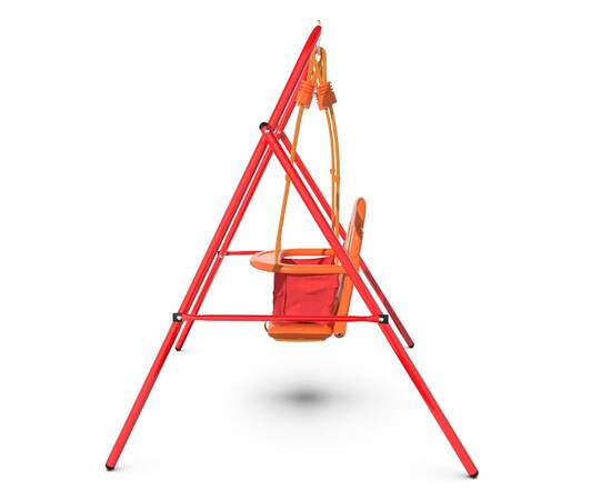 Качели для малышей DFC Kids с ремнями безопасности складные BS-02, фото , изображение 3