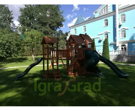 Детская площадка IgraGrad Великан 4 (Макси), фото , изображение 19