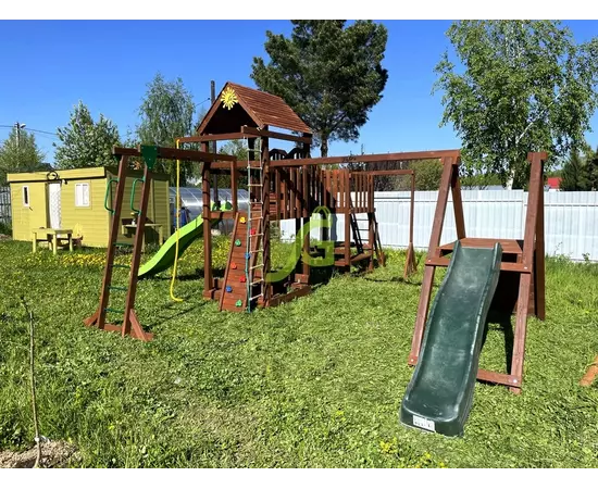 Детская площадка IgraGrad Панда Фани Мостик 2, фото , изображение 19