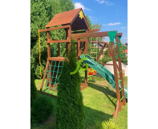 Детская площадка IgraGrad Панда Фани Gride с рукоходом, фото , изображение 5
