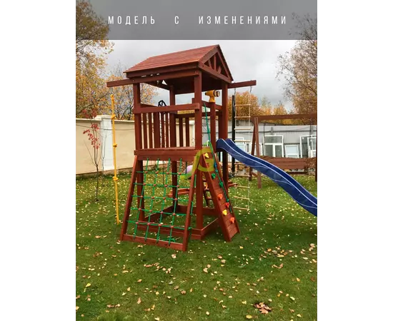 Детская площадка IgraGrad Панда Фани Tower скалодром, фото , изображение 14