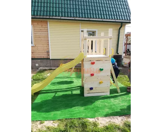 Детская площадка Савушка Мастер 6 с качелями, фото , изображение 8