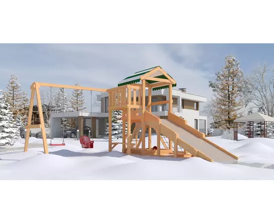 Детская площадка Савушка Мастер 2 (4 сезона), фото , изображение 2