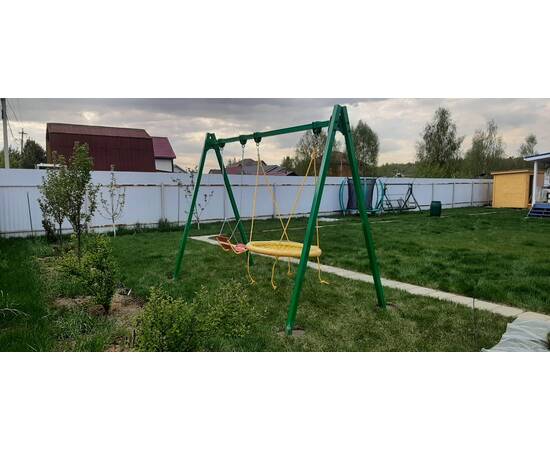 Качели АК двойные гнездо baby - grad 100 см K60LG-BG100, фото , изображение 6