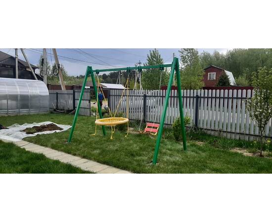 Качели АК двойные, каркас под две сидушки K60LS-000, фото , изображение 6