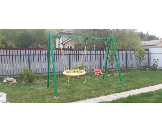 Качели АК двойные, каркас под две сидушки K60LS-000, фото , изображение 3