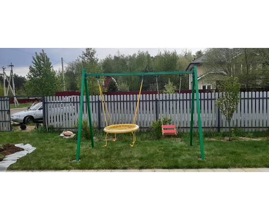 Качели АК двойные гнездо baby - grad 100 см K60LG-BG100, фото , изображение 5