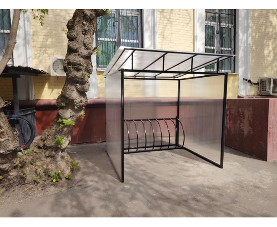 Модульная велопарковка с навесом Stolz веломест (VP26), Материал: Сталь конструкционная, Число веломест: 5 мест, фото , изображение 20